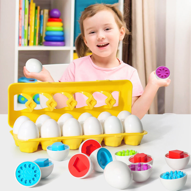 Smart Egg Shape Matching & Sorting Educational Toy for Kids