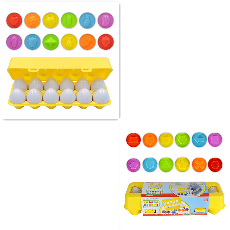 Smart Egg Shape Matching & Sorting Educational Toy for Kids