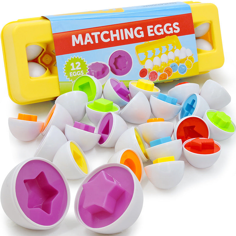 Smart Egg Shape Matching & Sorting Educational Toy for Kids