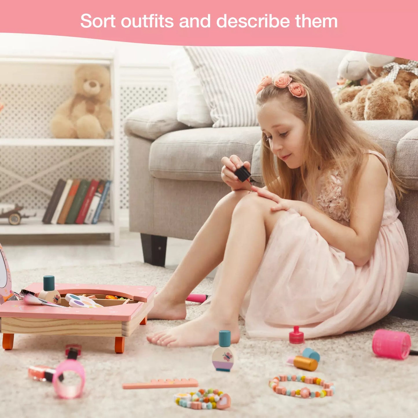 Pretend Play Makeup Set: Spark their creativity and confidence